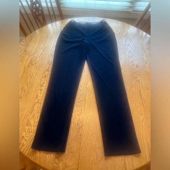 NWT Joseph Ribkoff Navy Pull On Pants Business Casual Size 6 *measurements* NEW - Picture 1 of 13